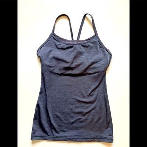 Lululemon Smooth As Silk with Mesh Power Y Tank